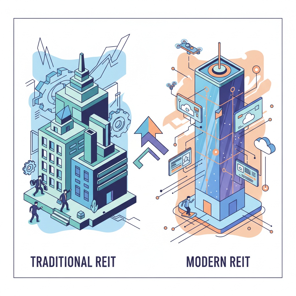 Comparación REITs SOCIMIs